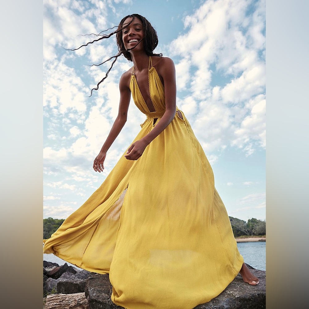 Look into the Sun Maxi Dress